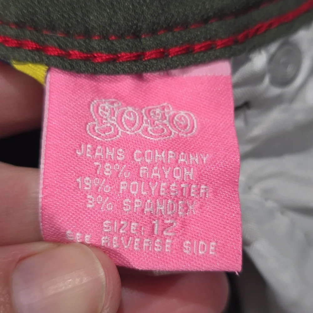 GOGO STAR‎ Green Jeans Size 12